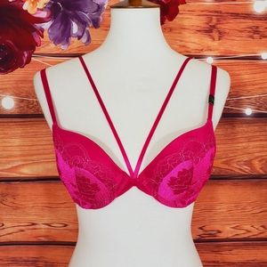 Victoria's Secret Raspberry Very Sexy Push-Up Bra
